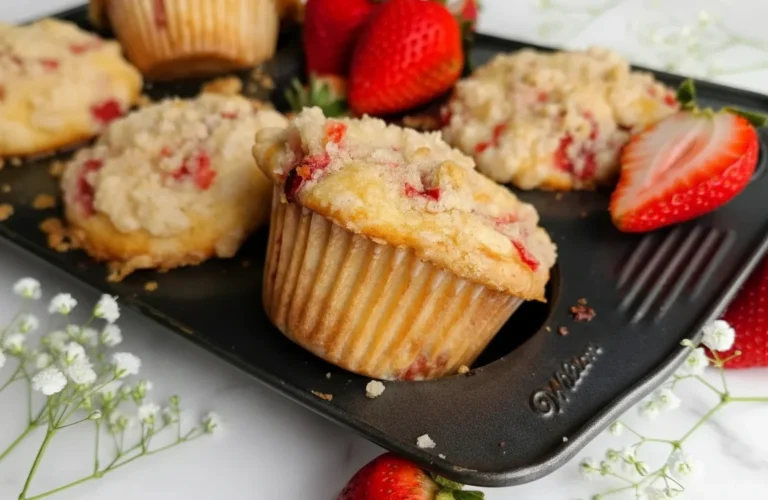 Strawberry Streusel Muffins
