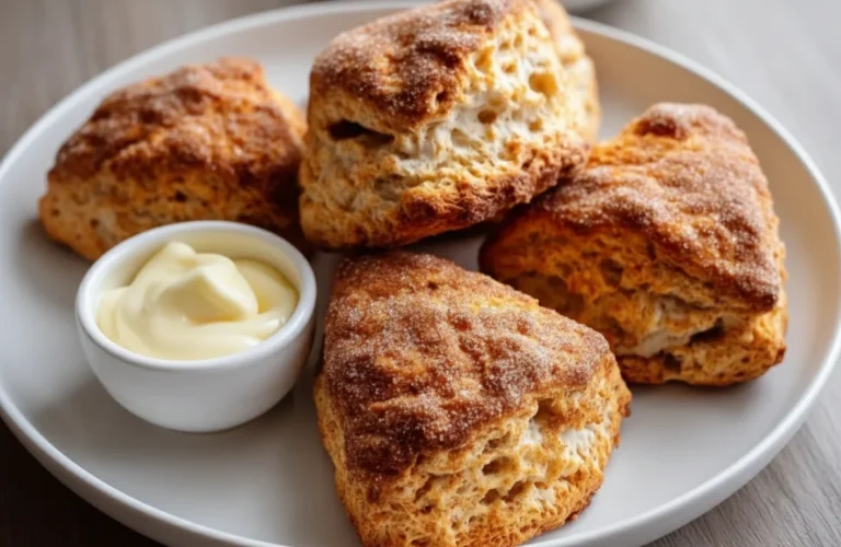 Warm Cinnamon Scones