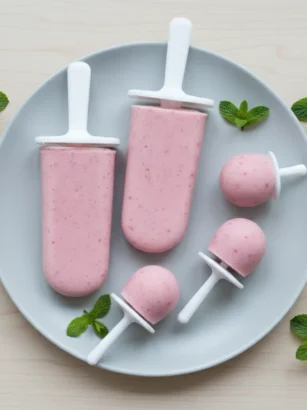 frozen greek yogurt fruit popsicles