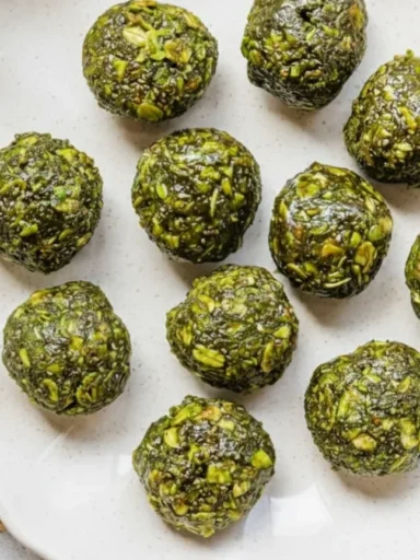 healthy no bake matcha energy balls