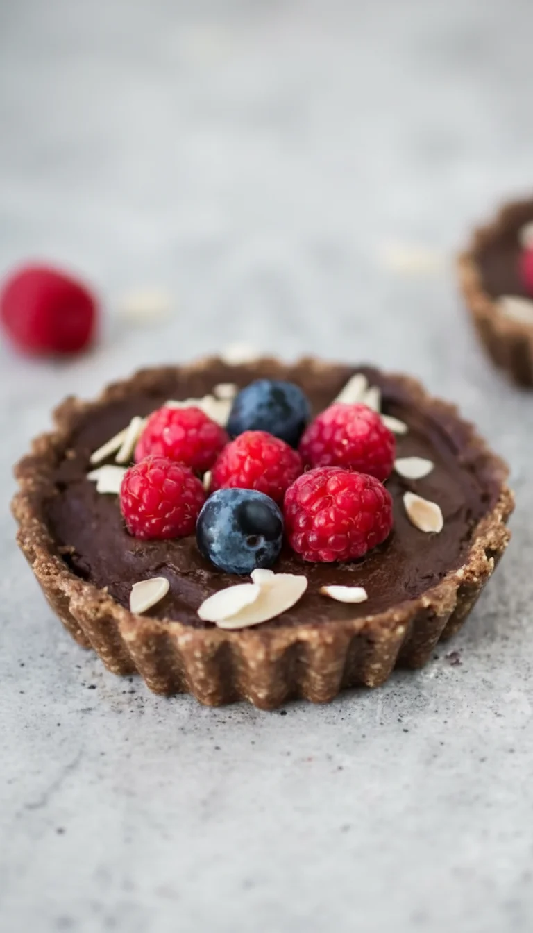 Vegan raw chocolate avocado tart: 6 Amazing Secrets for the Ultimate Dessert - Image 1